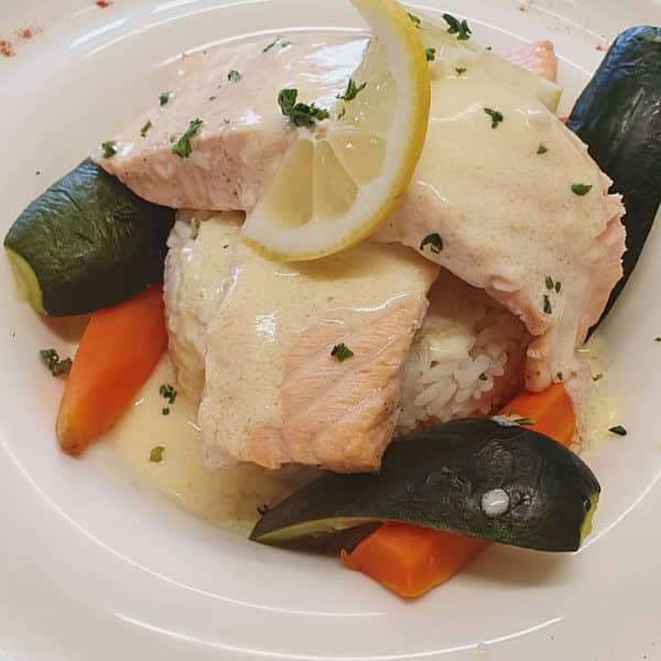 pavé de saumon au beurre blanc | La Marmite